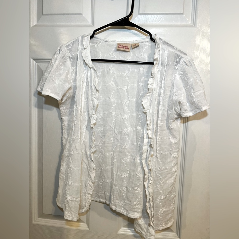 White button down shirt